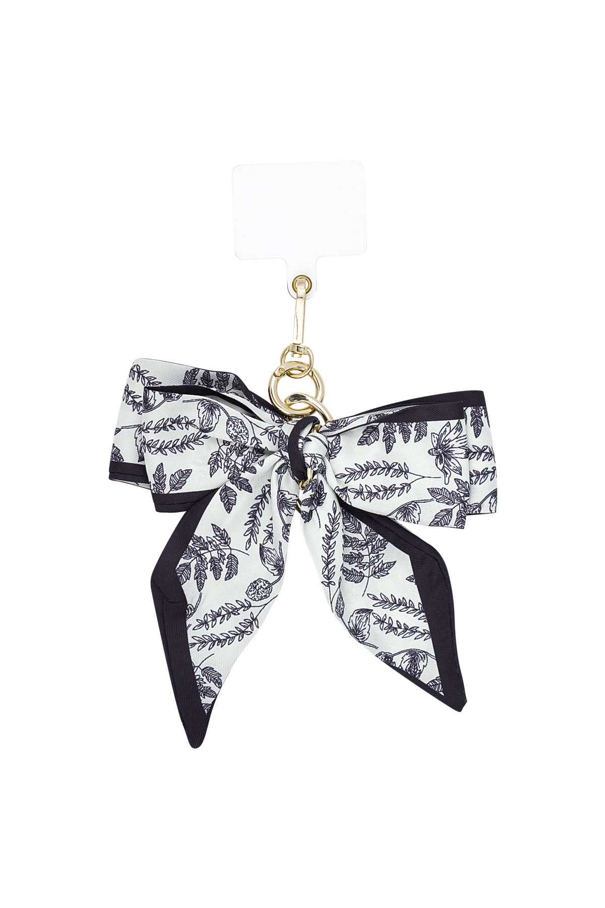 Phone cord bow perfection-Dark blue