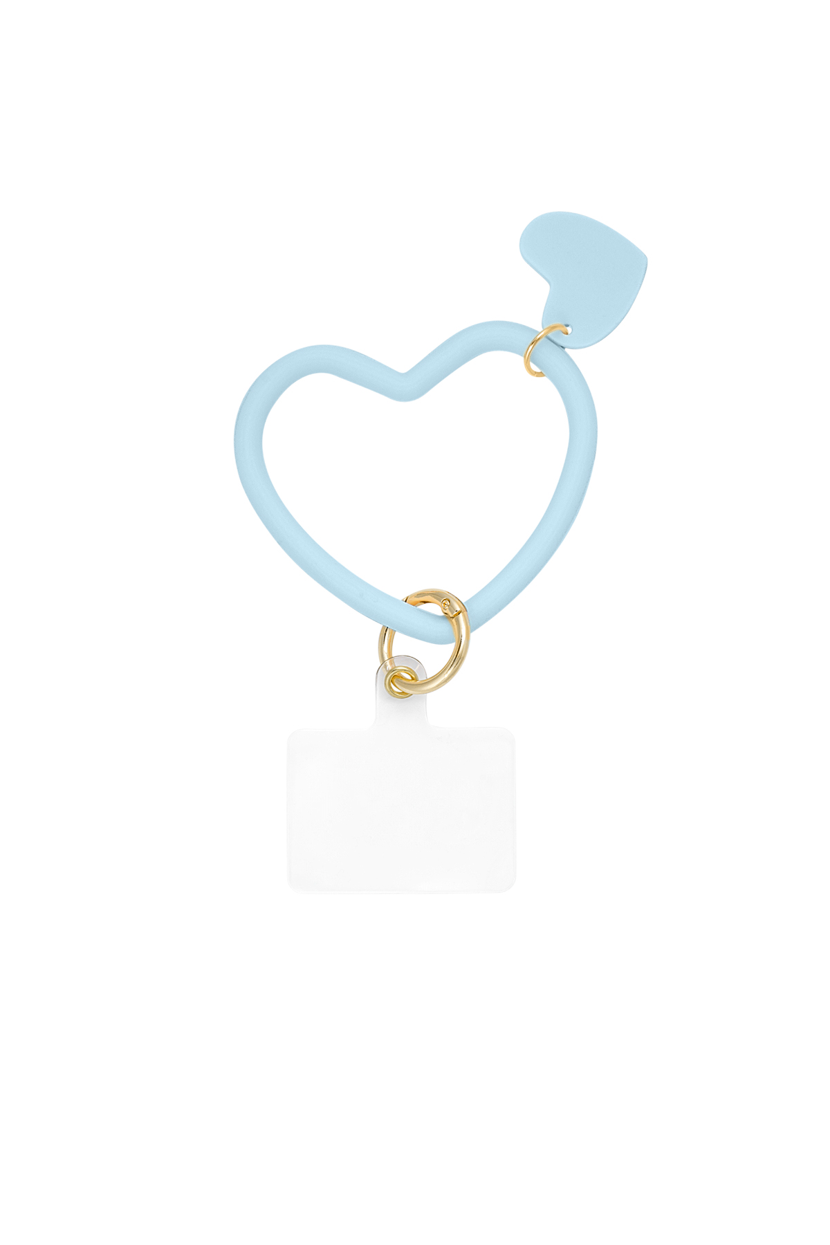 Phone accessory love link-Light blue h5 