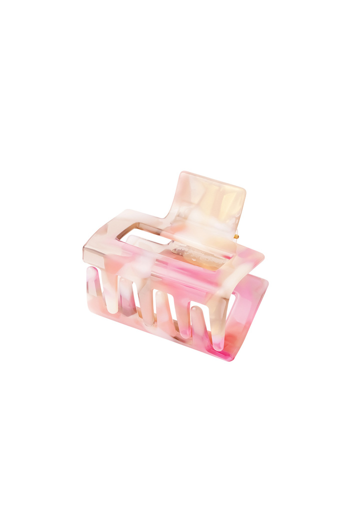 Multi color hair clip Pink Sheet Material 