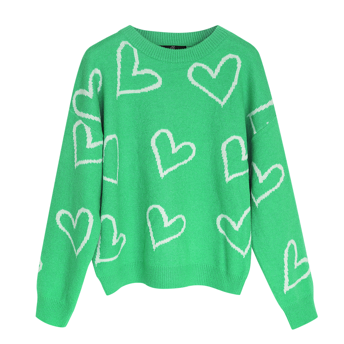 Sweaters : Yehwang Hearts sweater Wholesale