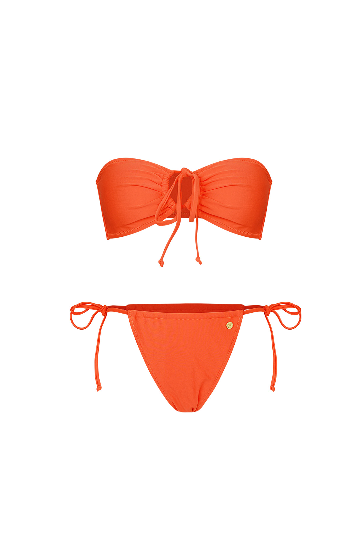 Bikini cut out - Orange M
