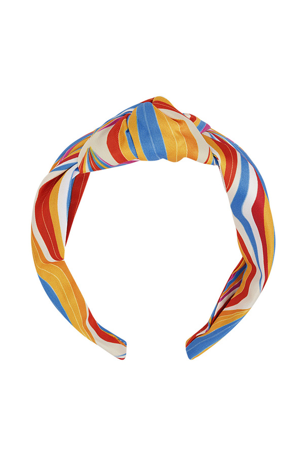 Hair band pattern with knot Multi Polyester