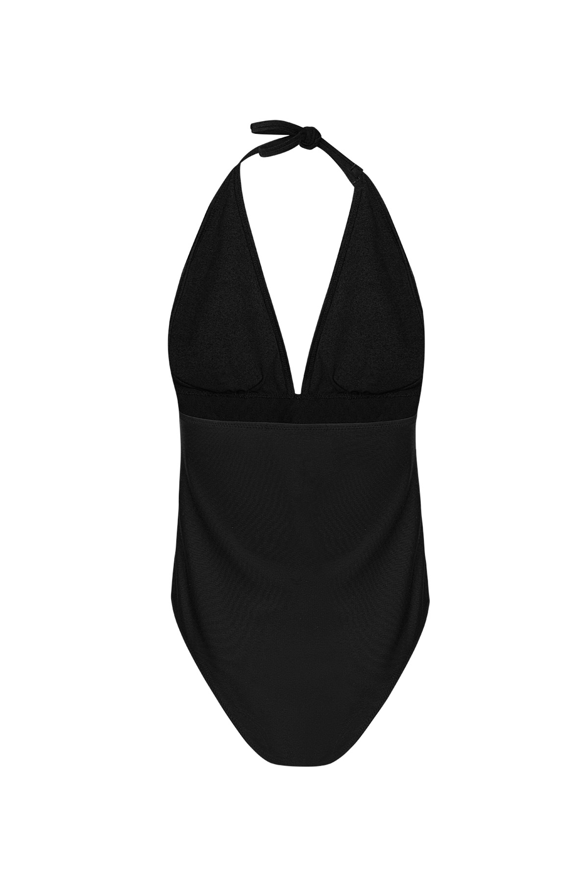 Honeycomb detail swimsuit - black S h5 Picture3