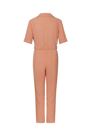Jumpsuit With Belt Coral h5 Picture5