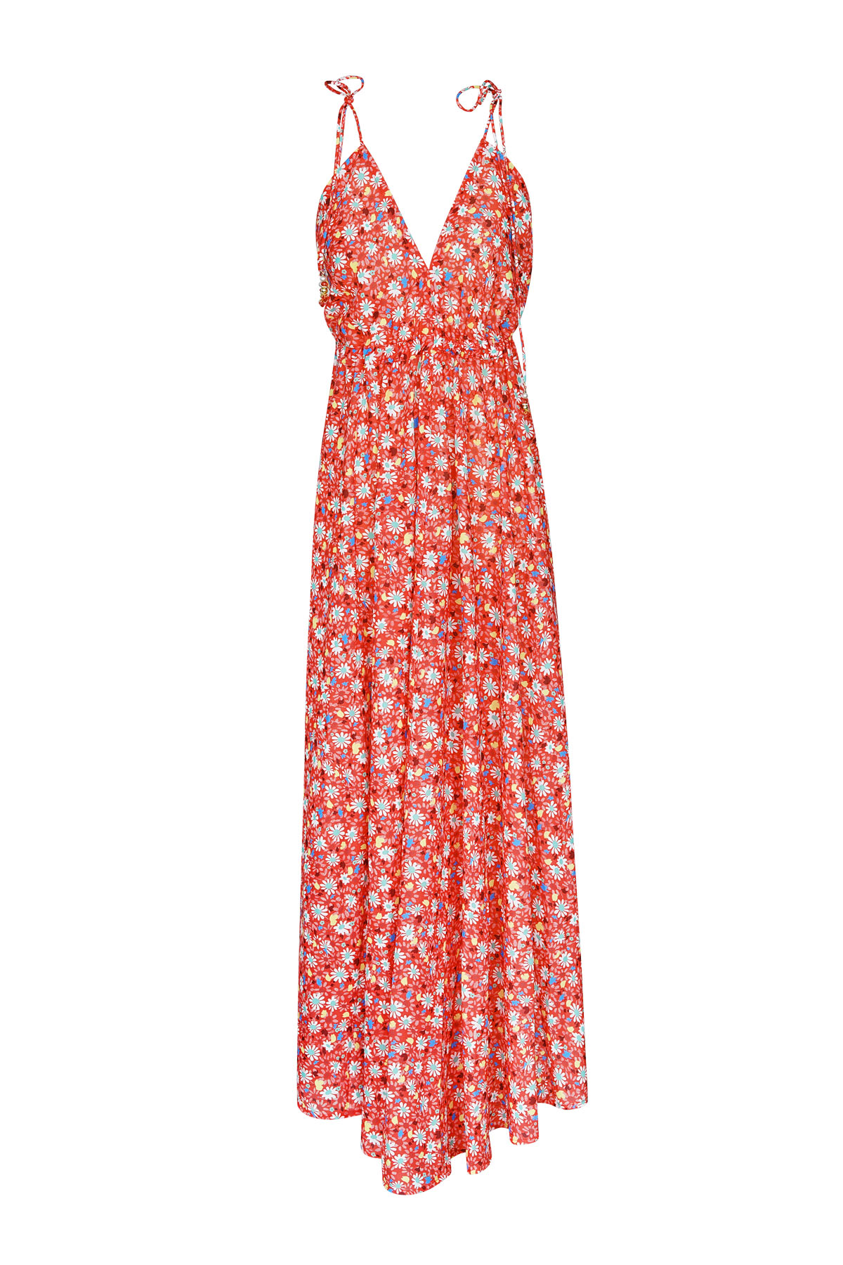 Maxi dress summer vibes - red 2