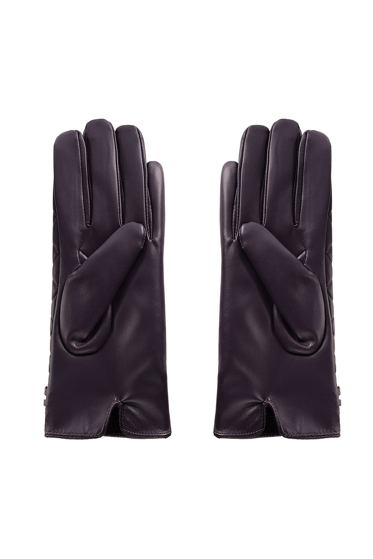 Gloves checked with chain - purple Picture5
