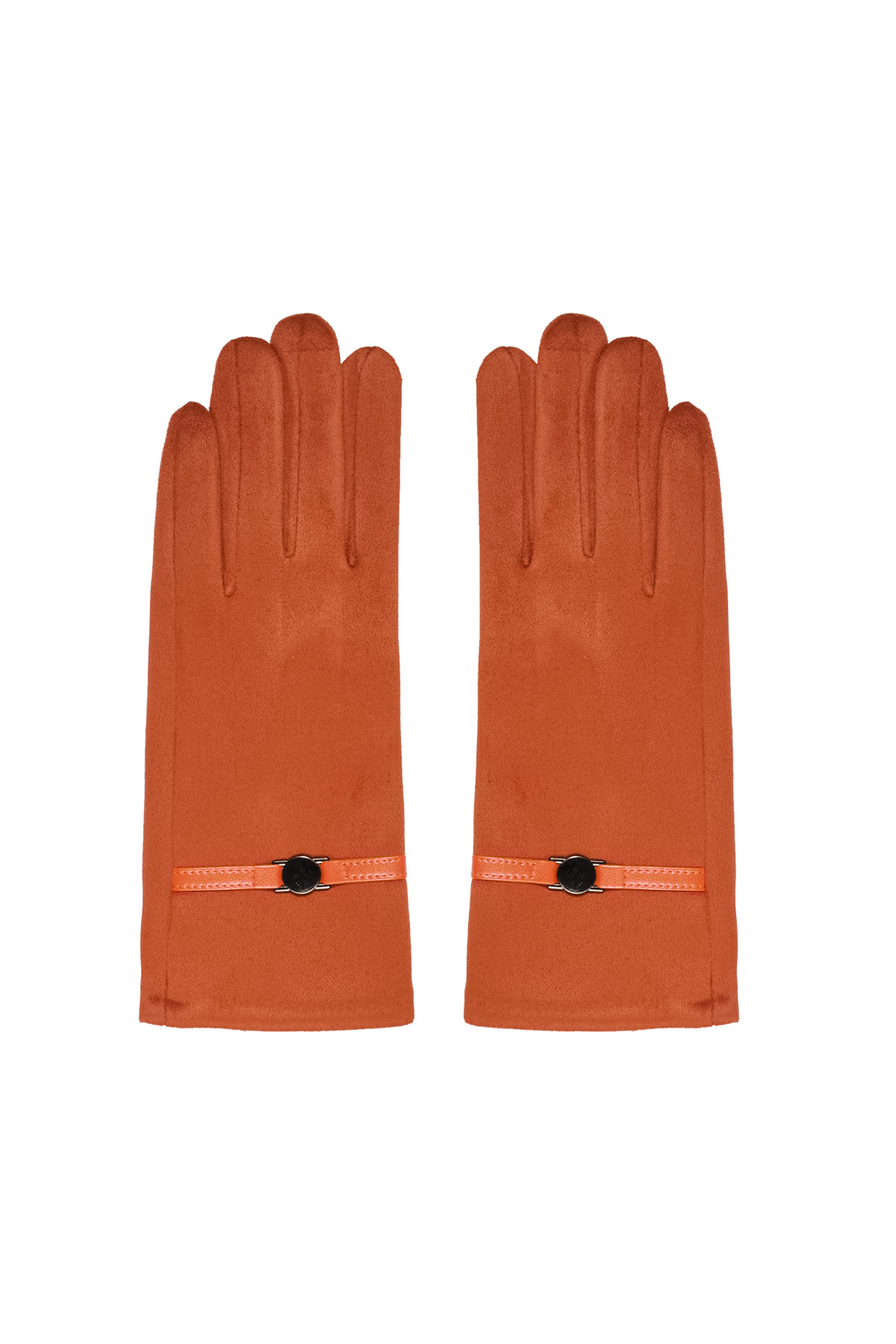 Handschoenen riepje - oranje 