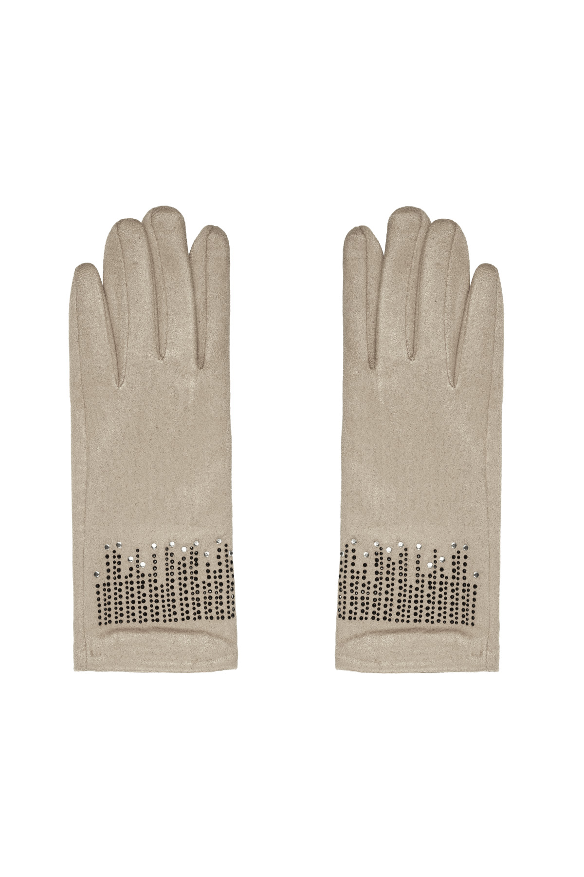 Gloves stones - beige