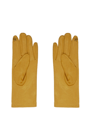 Handschoenen steentjes - geel h5 Afbeelding3