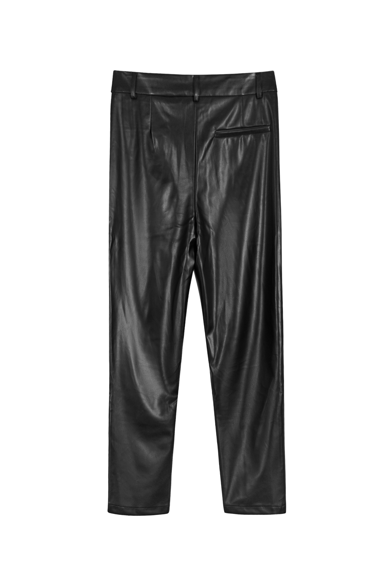 Pantalones de cuero PU - negro Imagen7