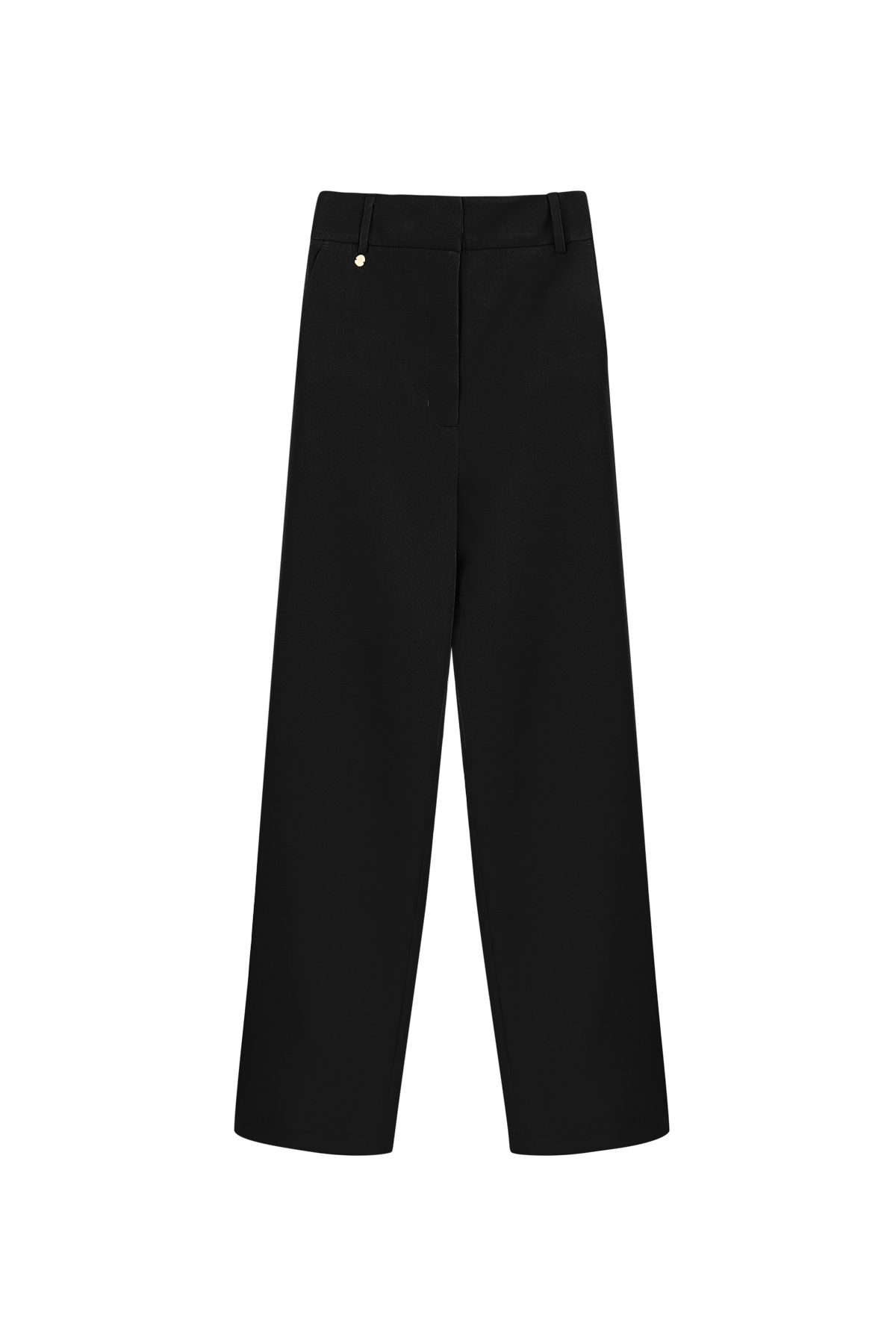 Pantalón plisado - negro 