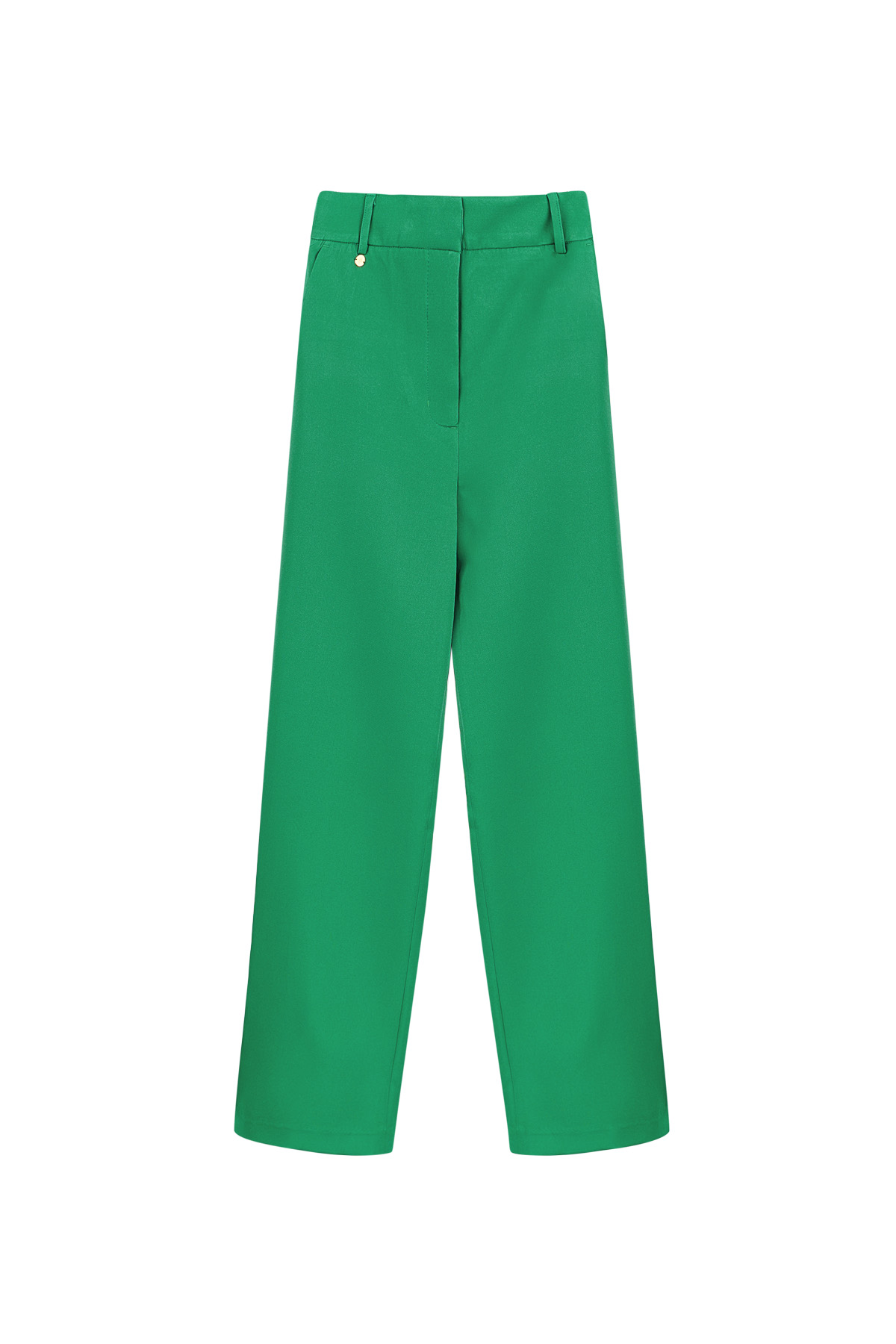 Pleated trousers - green 2