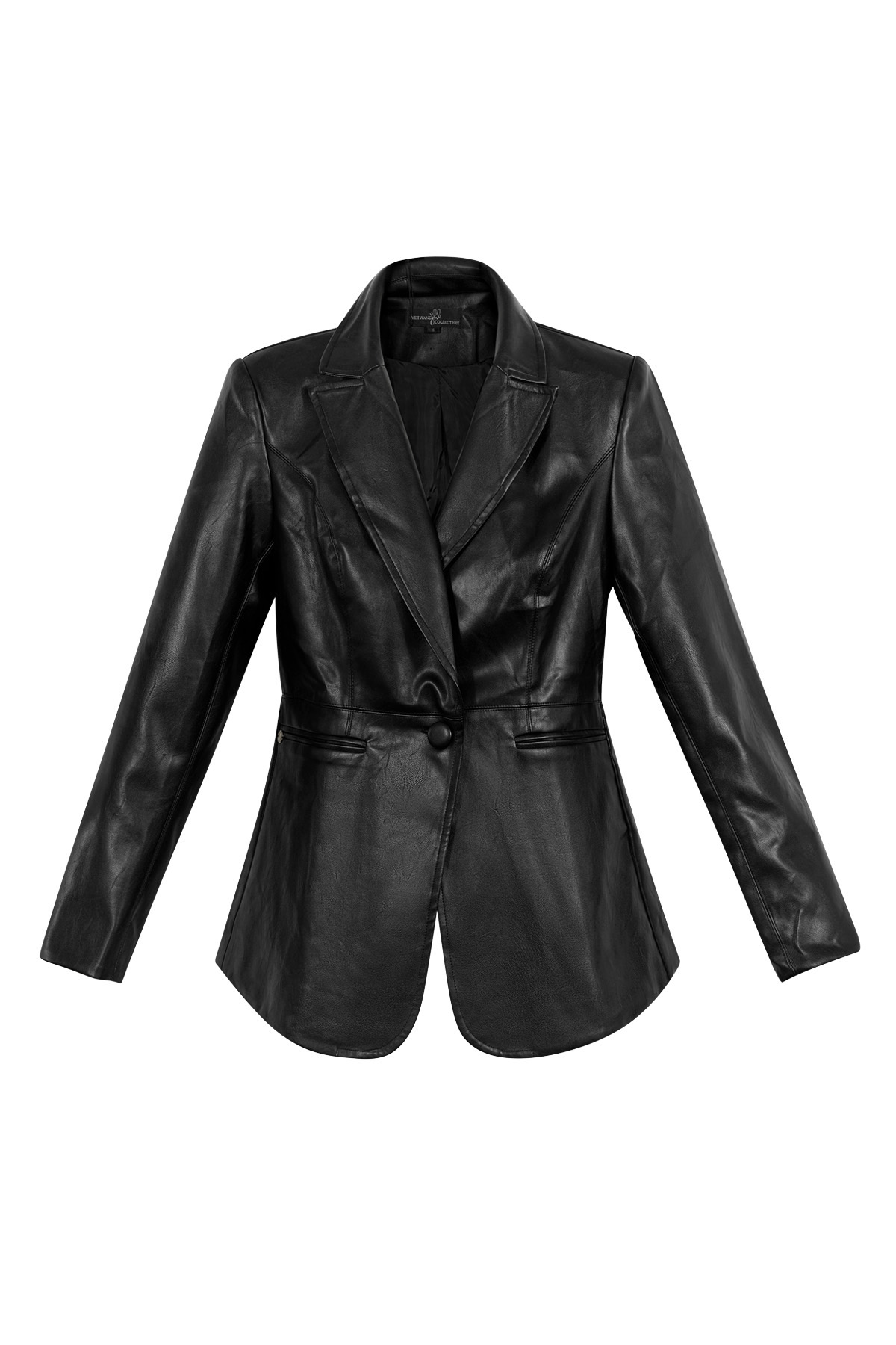 PU blazer black - S 2