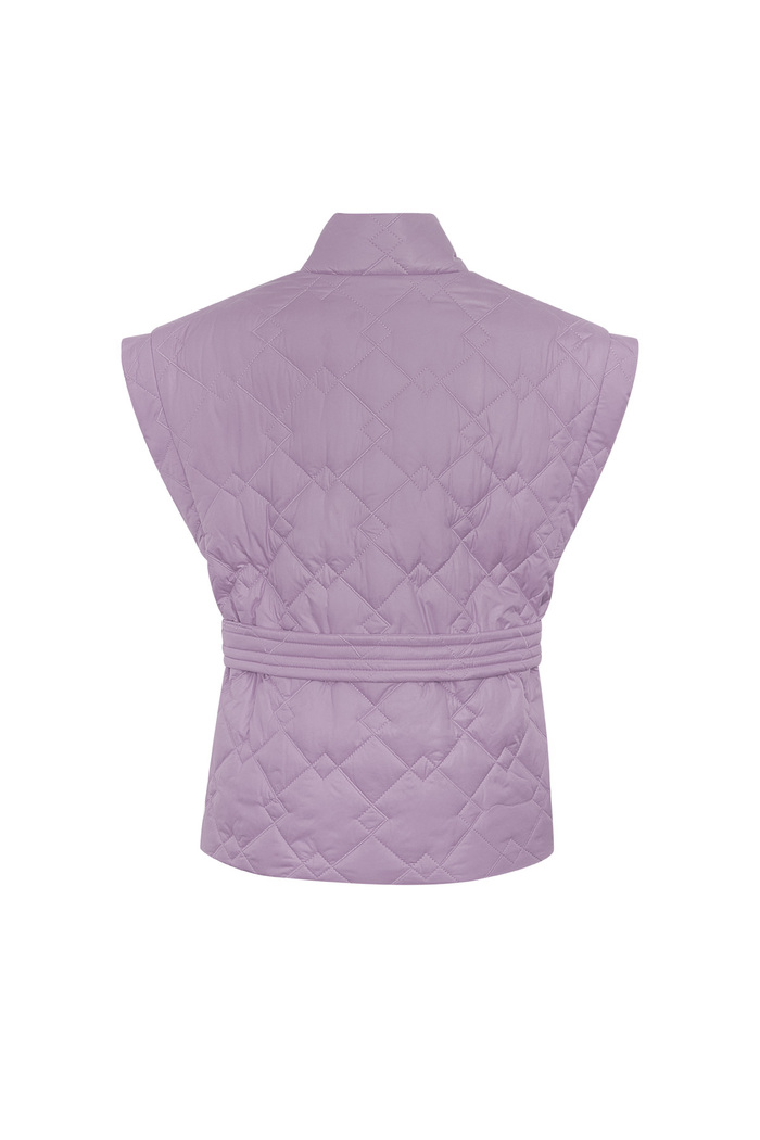 Gilet broderie - lilas Image11