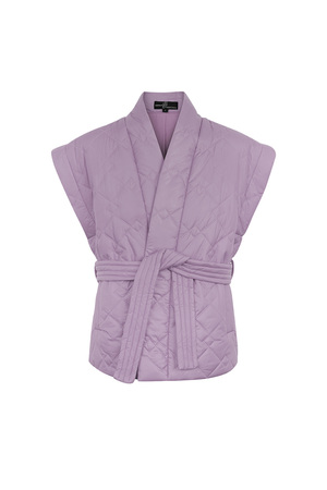 Gilet broderie - lilas h5 