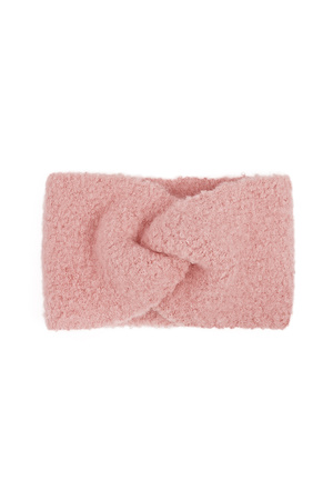 Basic head warmer - pink h5 