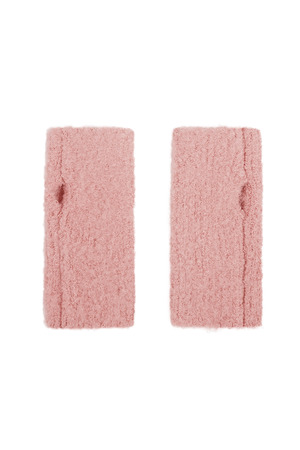 Handschoenen met gat - roze h5 