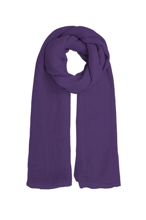 Bufanda color liso - violeta h5 
