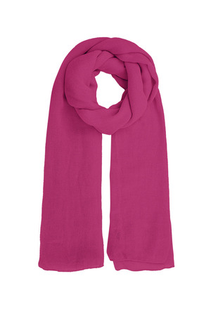 Scarf solid color - pink h5 