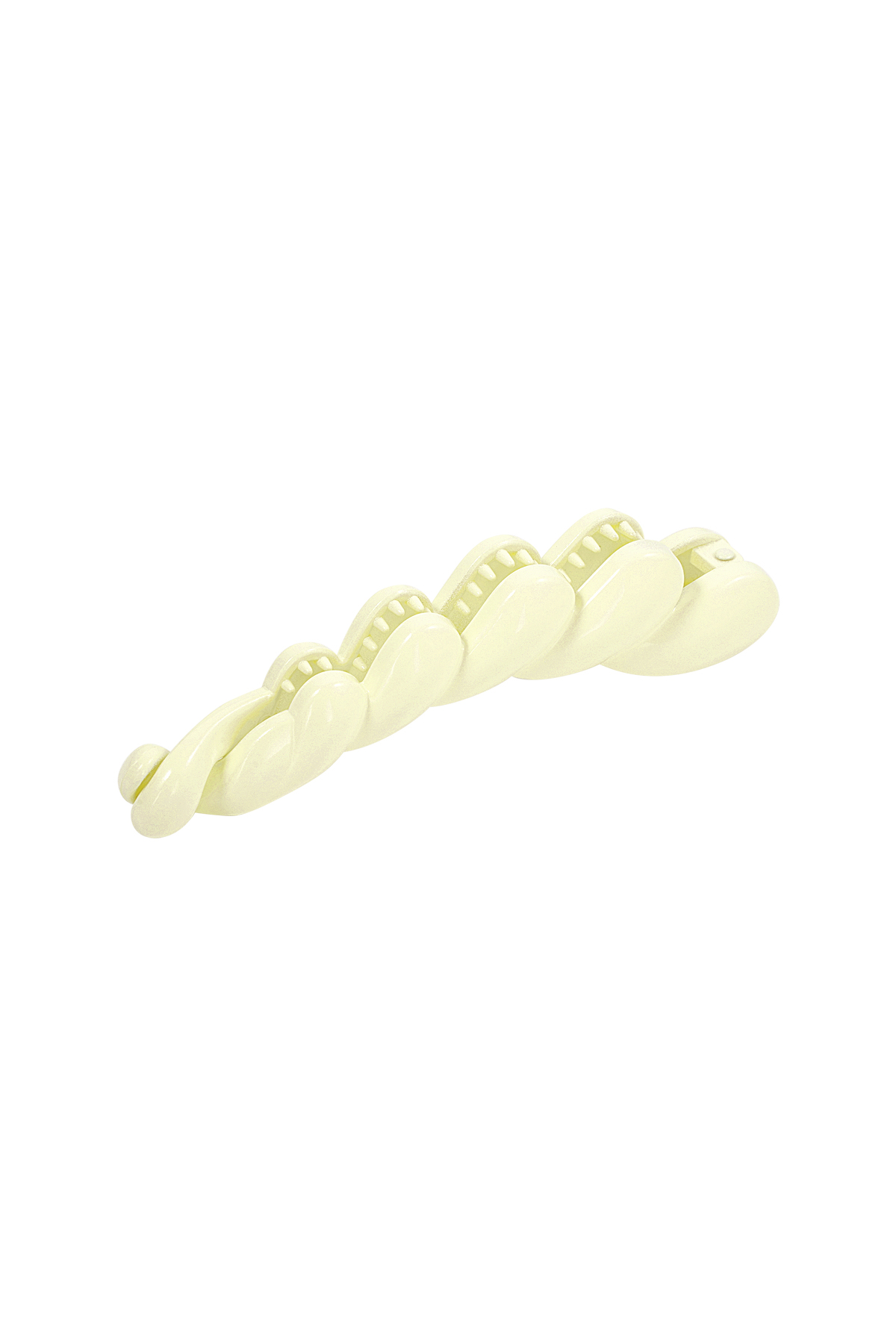 Hair clip braid - cream h5 