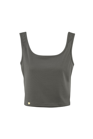 Solid Color Vest - dark gray - M h5 