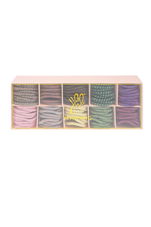 Coffret bracelets élastiques cheveux automne - multi h5 Image2