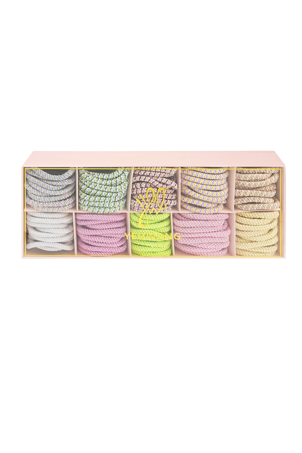 Haargummi-Armbänder, sortiert, mehrfarbig
