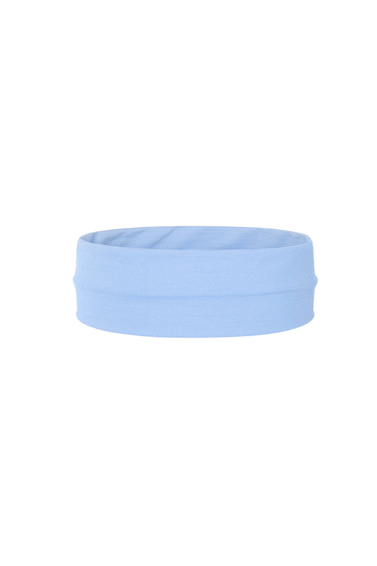 Basic haarband elastiek - blauw