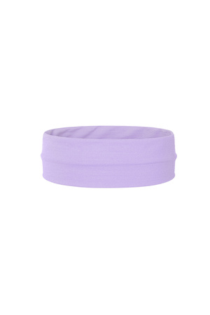 Goma elástica básica para el pelo - violeta h5 