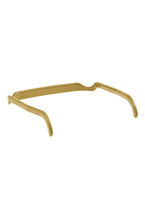 Square headband - gold h5 Picture6