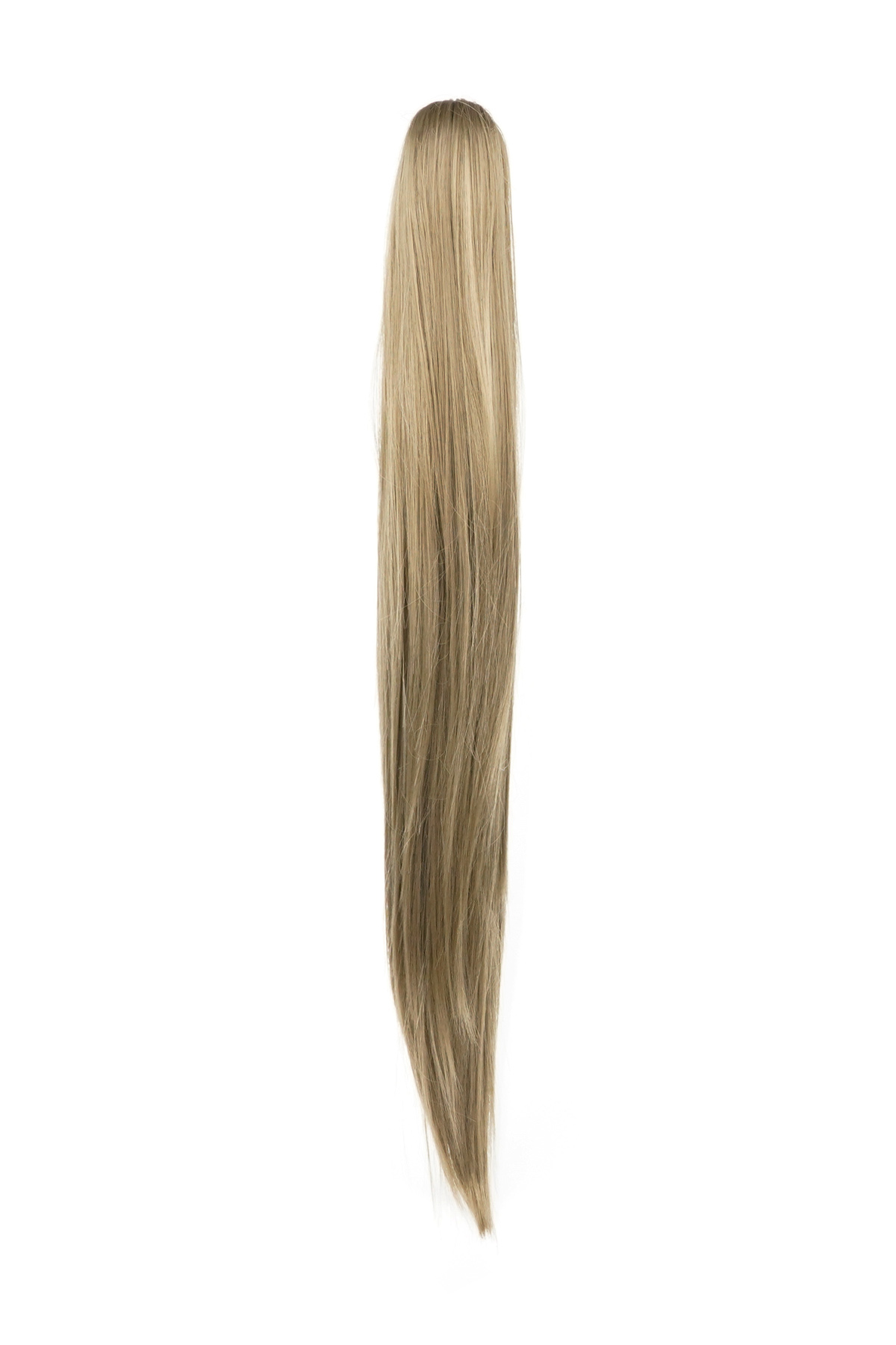 Ponytail clip in straight - camel h5 