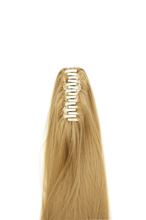 Ponytail clip in straight - brown h5 Picture5