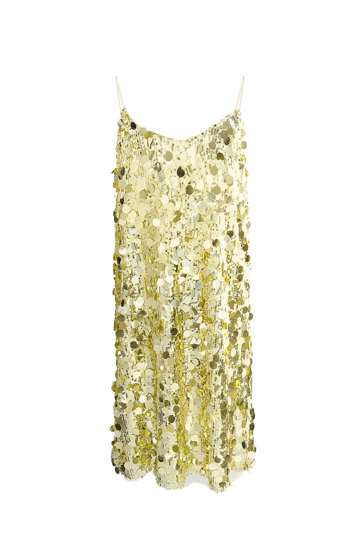 Sparkling dream glitter dress - Gold color 2