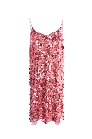 Sparkling dream glitter dress - pink h5 