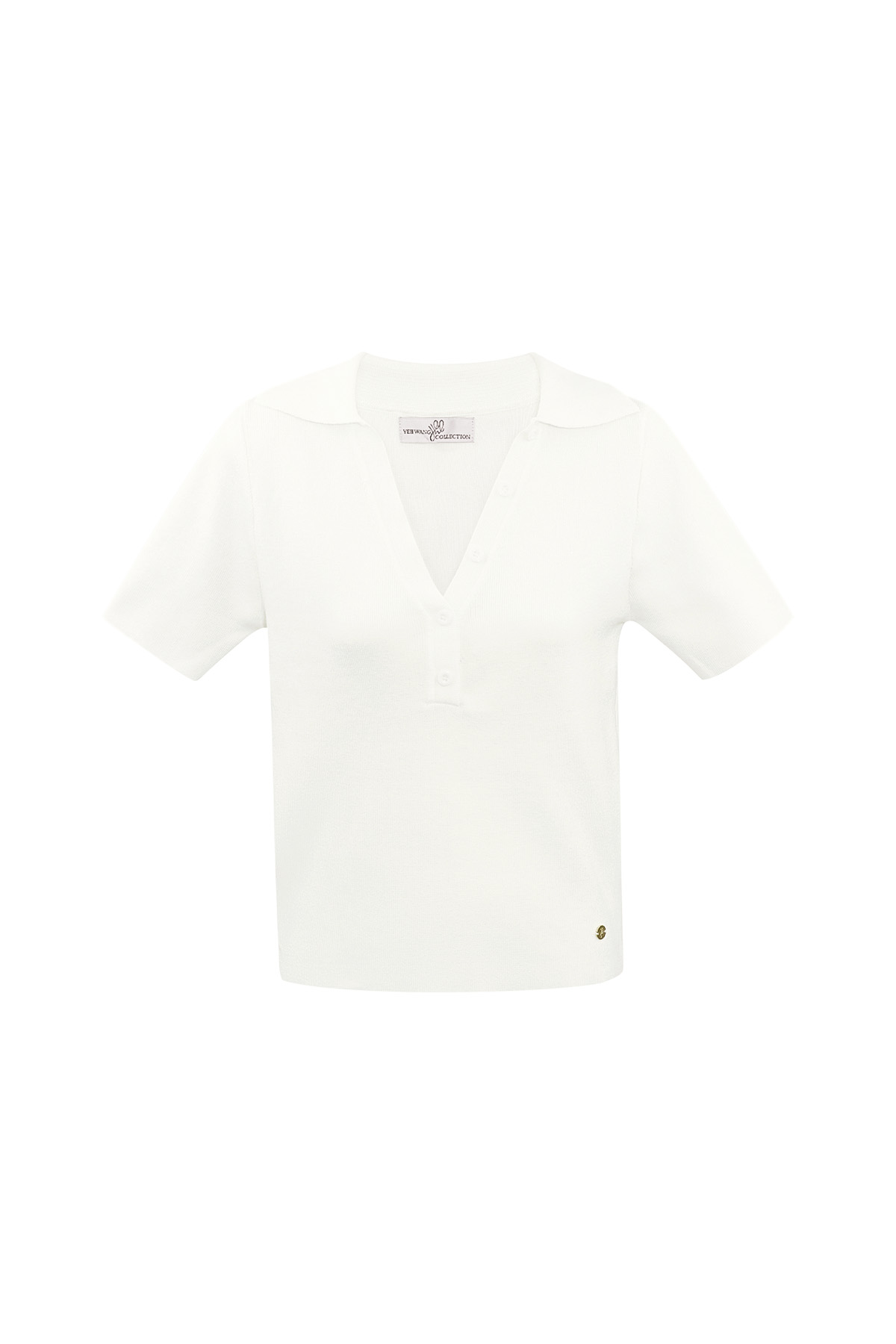 Polo half button-up large/extra large – white h5 