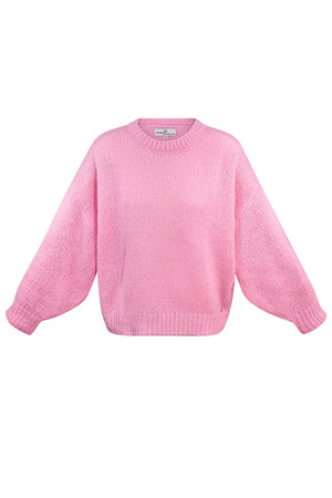 Kuscheliger Pullover - rosa h5 