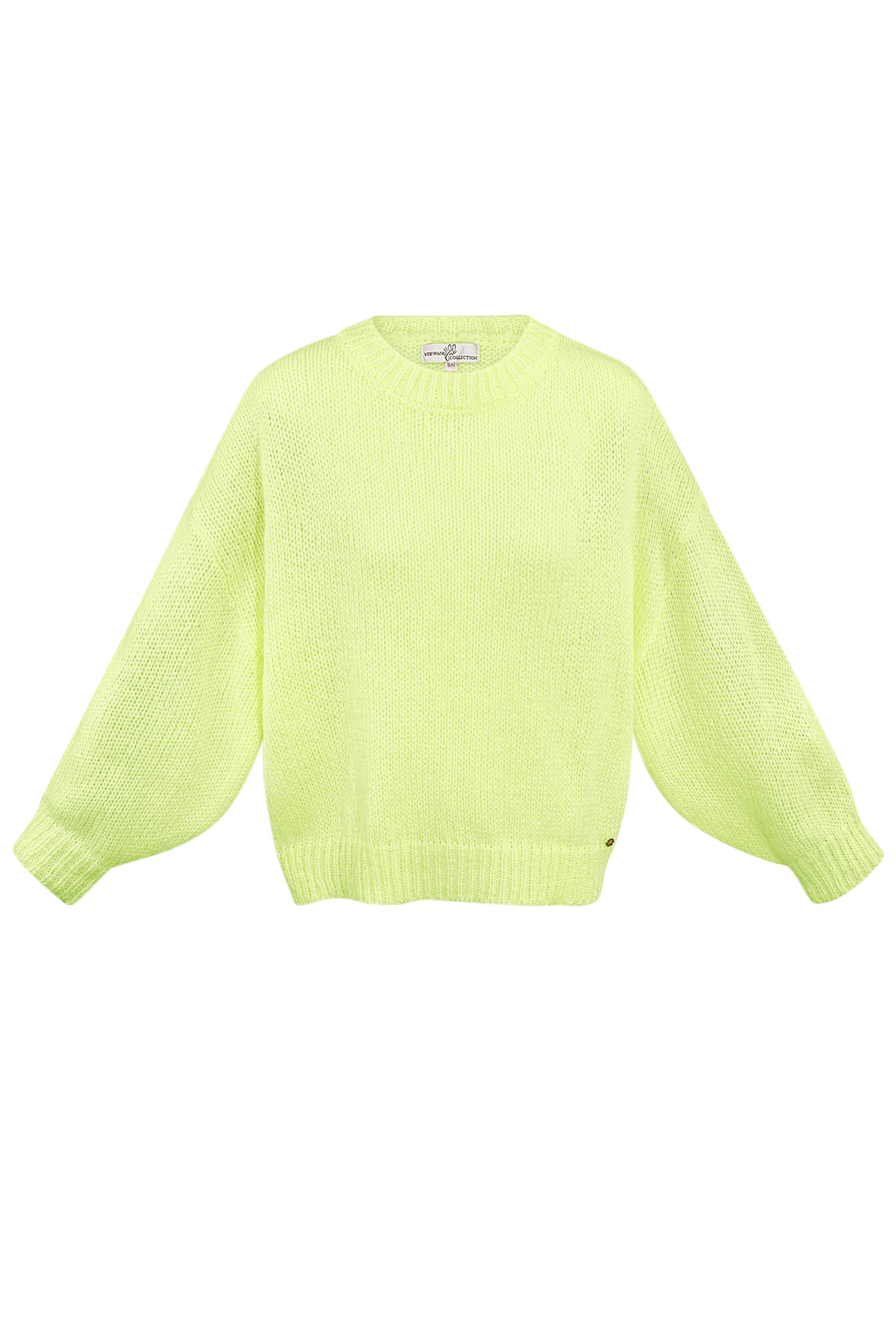 Pullover gemütlich - gelb h5 