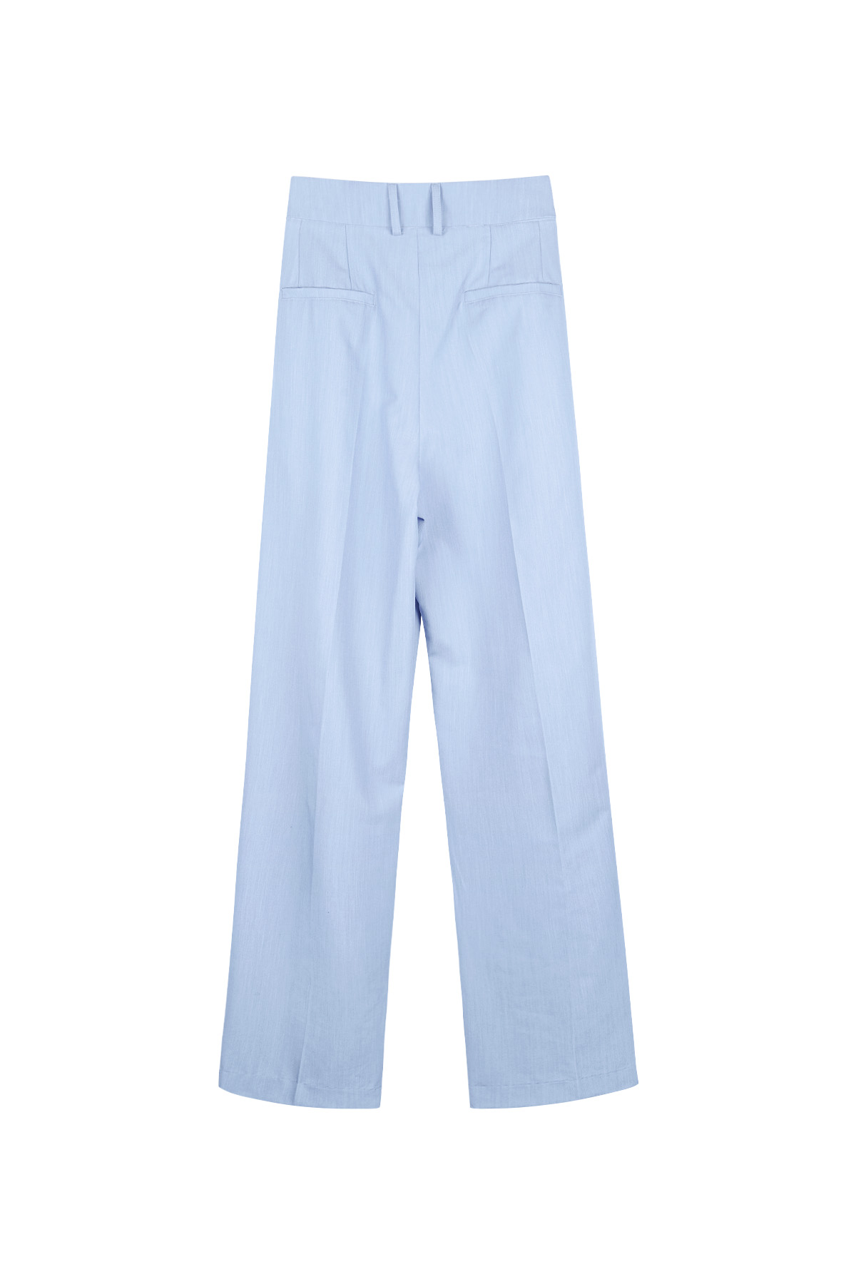 Trousers with pleats - blue  h5 Picture8