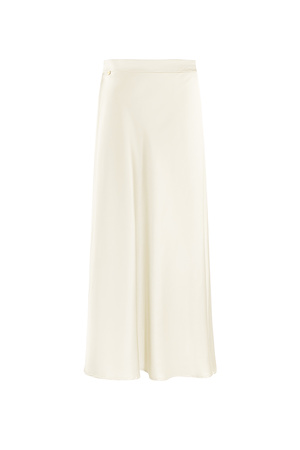 Midi skirt - white  h5 
