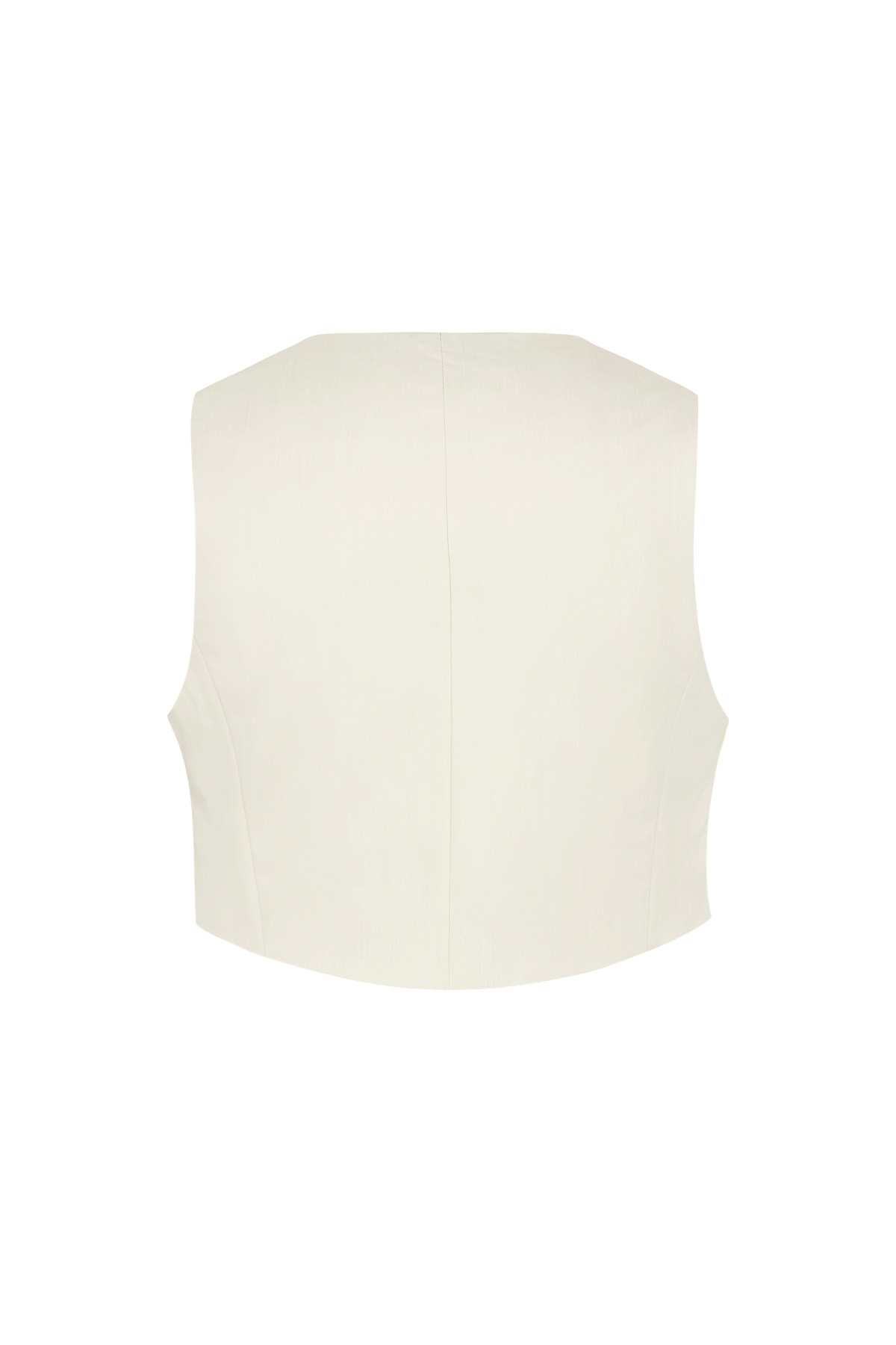 Cropped waistcoat - off-white  h5 Picture7