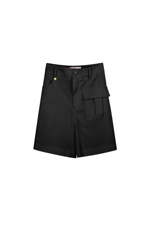 Shorts with pocket - black h5 