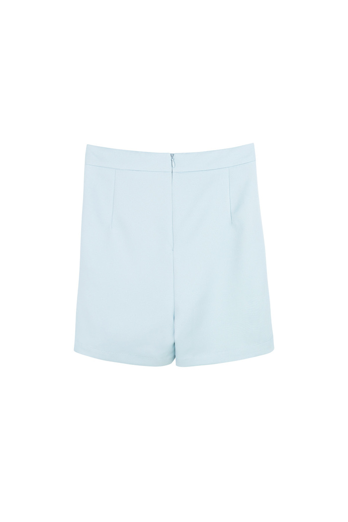 Mini skirt met split - blauw  Afbeelding7