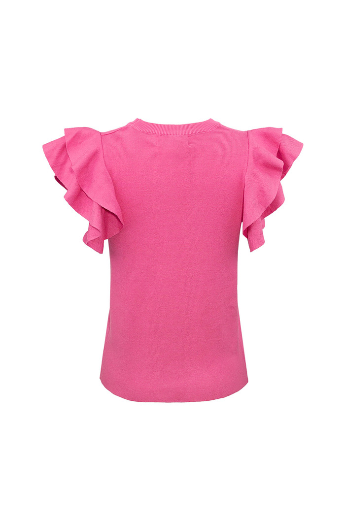 Top open flare sleeve - fuchsia Picture7