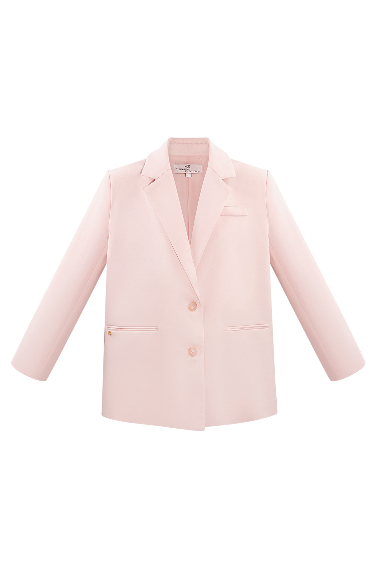 Two-button blazer - pink  h5 