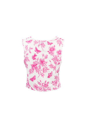 Flower butterfly top - fuchsia  h5 Picture11