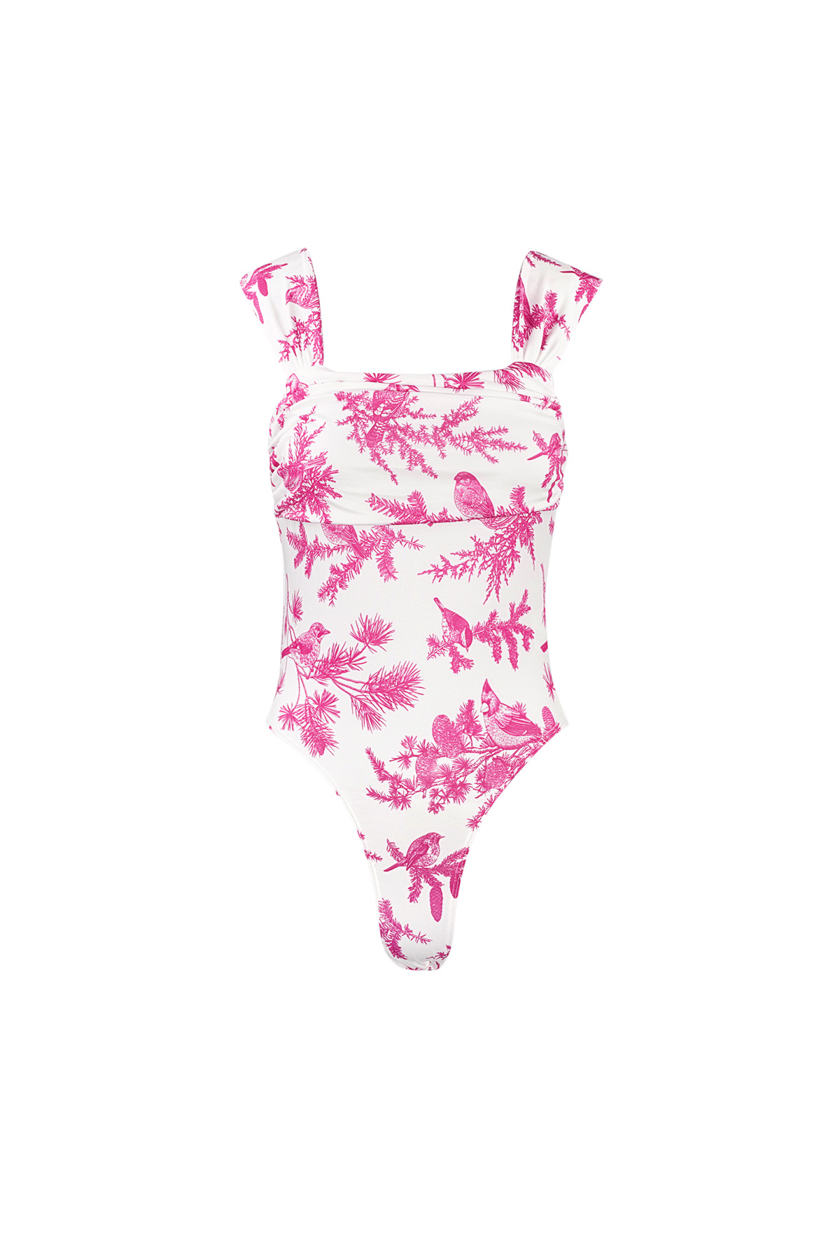 Flowery colorful body - pink 2