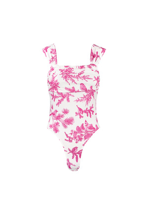 Flowery colorful body - pink h5 