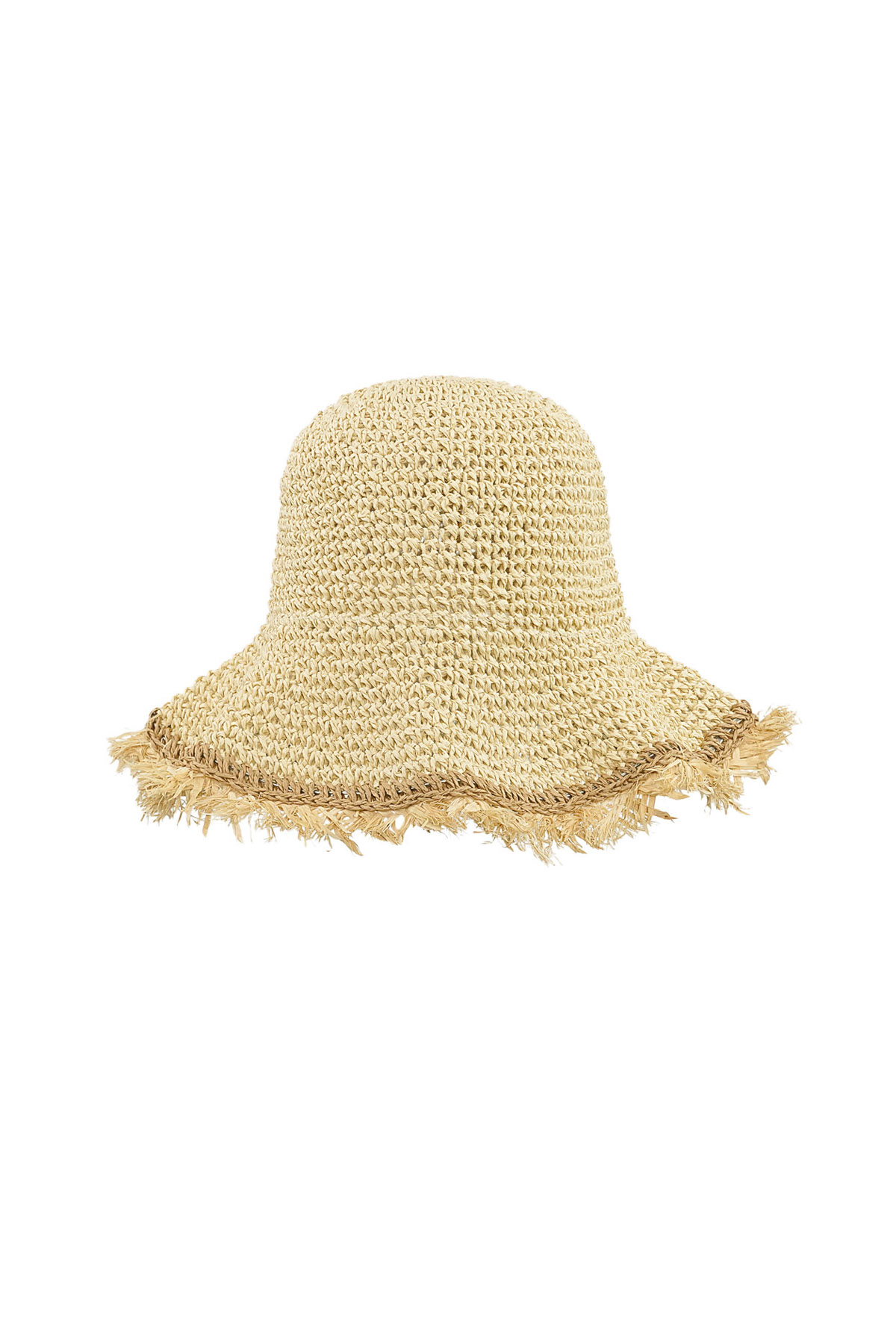 Cappello con visiera colorata - beige  h5 Immagine4