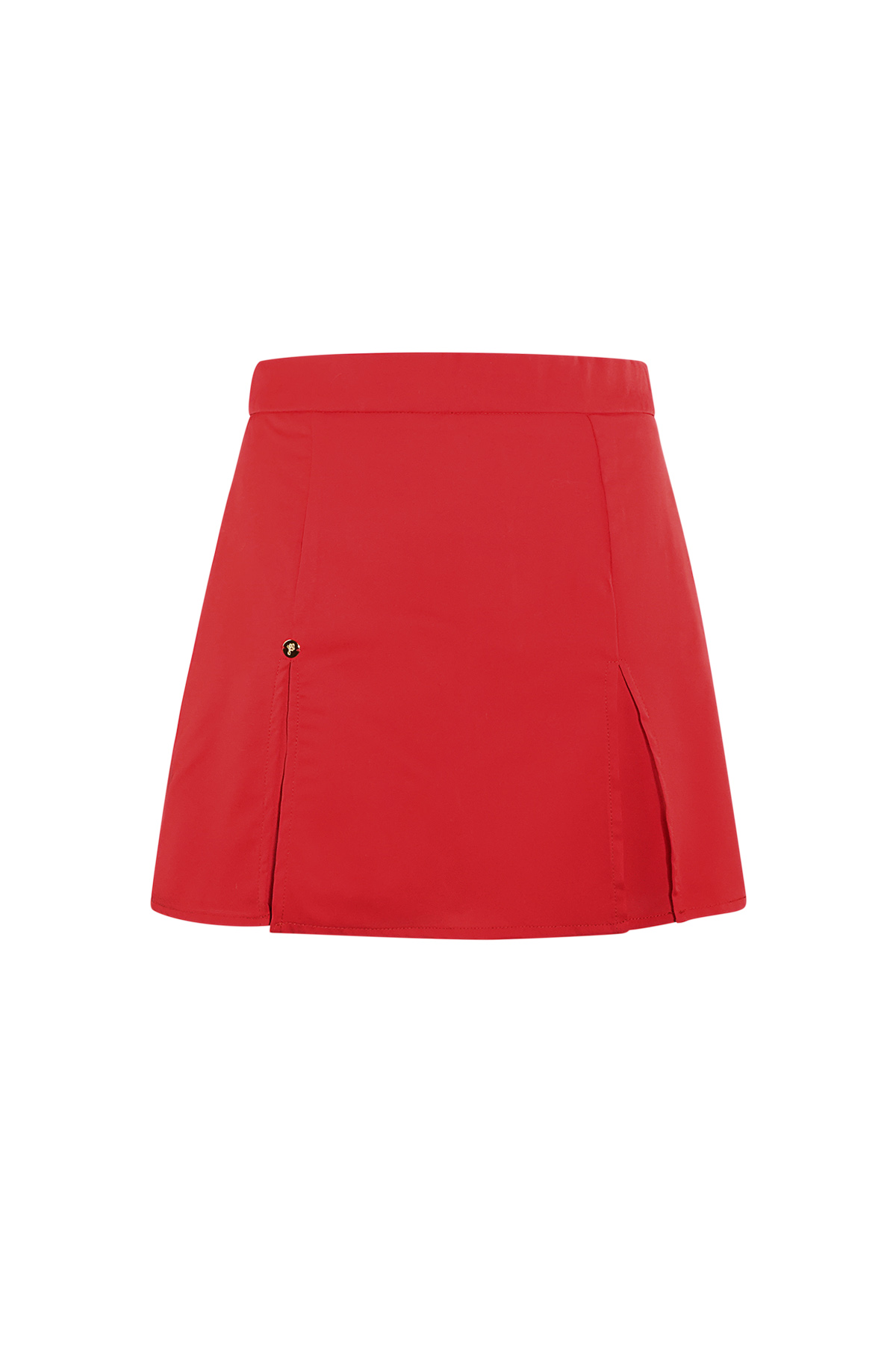 Pastel basic mini skort - red 2