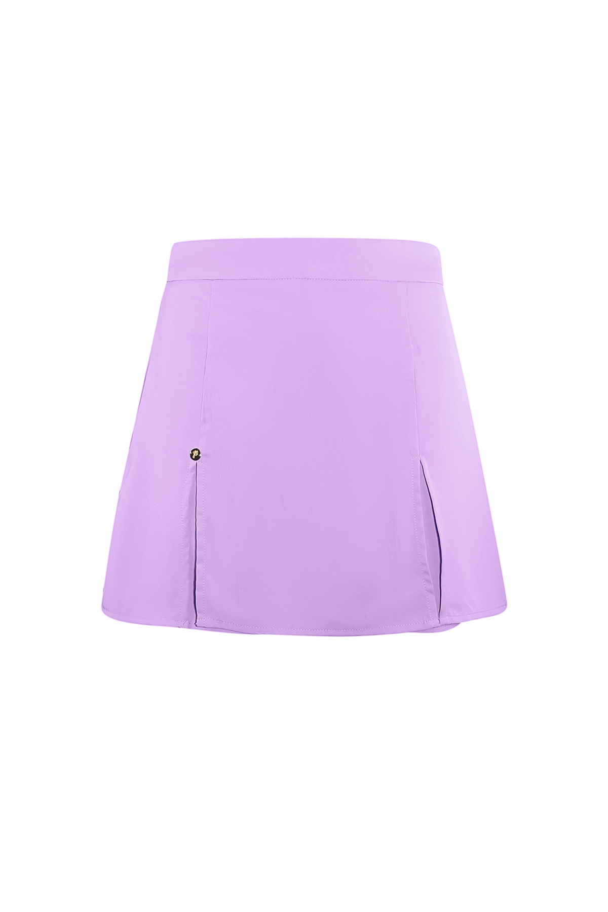 Falda pantalón mini básica pastel - lila